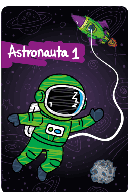 Elige tu astronauta y tu misión secreta